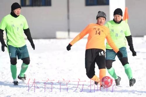 “十四冬”群众组雪地足球项目男子甲组比赛落幕 湖北队捧得冠军